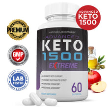 Load image into Gallery viewer, Advanced Keto 1500 Keto ACV Extreme Pills 1675MG