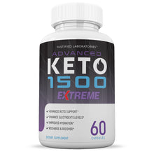 Load image into Gallery viewer, Front of Advanced Keto 1500 Keto ACV Extreme Pills 1675MG