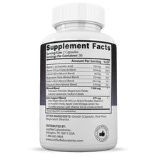 Load image into Gallery viewer, Supplement Facts of Advanced Keto 1500 Keto ACV Extreme Pills 1675MG