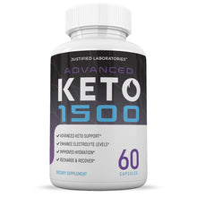 Charger l'image dans la galerie, Front of Bottle Advanced Keto 1500 Keto ACV Pills 1275MG