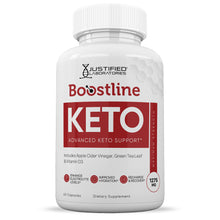 Laden Sie das Bild in den Galerie-Viewer, Front of Boostline Keto ACV Pills 1275MG