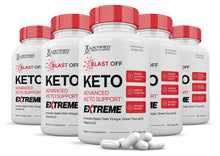 Load image into Gallery viewer, 5 Bottles Blast Off Keto ACV Extreme Pills 1675MG