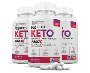 3 bottles of G6 Keto ACV Max Pills 1675MG