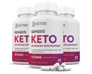 Genesis Keto ACV Pills 1275MG
