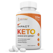Load image into Gallery viewer, 1 bottle of Impact Keto ACV Pills 1275MG