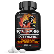 Load image into Gallery viewer, 1 bottle of Iron Maxxx Xtreme Men’s Health Supplement 1600mg