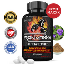 Load image into Gallery viewer, Iron Maxxx Xtreme Men’s Health Supplement 1600mg