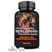 Load image into Gallery viewer, 1 bottle of Iron Maxxx Men’s Health Supplement 1484mg