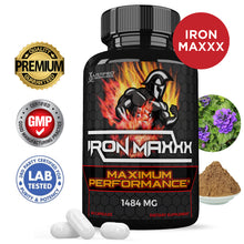 Load image into Gallery viewer, Iron Maxxx Men’s Health Supplement 1484mg