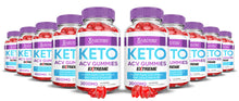 Cargar imagen en el visor de la Galería, 10 bottles of 2 x Stronger Keto ACV Gummies Extreme 2000mg