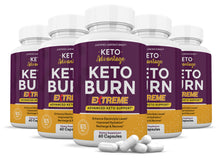 Load image into Gallery viewer, 5 Bottles of Keto Advantage Keto Burn Keto ACV Extreme Pills 1675MG