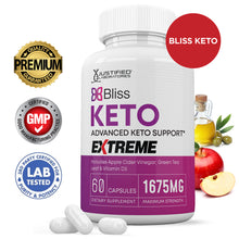 Load image into Gallery viewer, Bliss Keto ACV Extreme Pills 1675MG