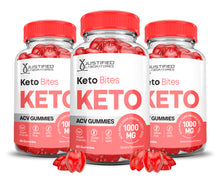 Load image into Gallery viewer, 3 bottles Keto Bites Keto ACV Gummies 1000MG