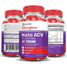 Cargar imagen en el visor de la Galería, 2 x Stronger Keto Glow Keto ACV Gummies Extreme 2000MG