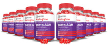Load image into Gallery viewer, 10 Bottles Keto Glow Keto ACV Gummies 1000MG