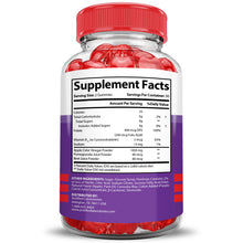 Load image into Gallery viewer, Supplement Facts Keto Glow Keto ACV Gummies 1000MG