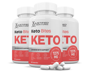 3 bottles of Keto Bites ACV Pills 1275MG