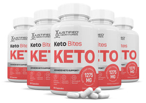5 bottles of Keto Bites ACV Pills 1275MG