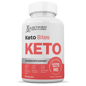Front facing image of Keto Bites ACV Pills 1275MG