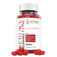 Load image into Gallery viewer, 1 bottle of Luxe Keto ACV Gummies