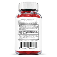 Load image into Gallery viewer, Suggested Use and warnings of Luxe Keto ACV Gummies