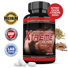 Charger l'image dans la galerie, Nitric Oxide Xtreme 5000 Men’s Health Supplement 1600mg