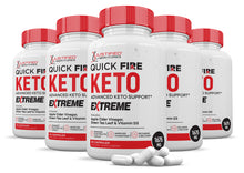 Laden Sie das Bild in den Galerie-Viewer, 5 Bottles Quick Fire Keto ACV Extreme Pills 1675MG