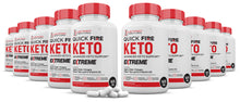 Laden Sie das Bild in den Galerie-Viewer, 10 Bottles Quick Fire Keto ACV Extreme Pills 1675MG