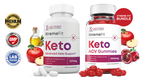 Xtreme Fit Keto ACV Gummies + Pills Bundle