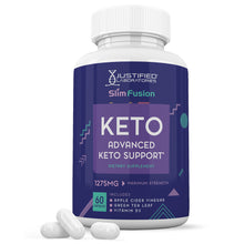 Load image into Gallery viewer, 1 bottle of Slim Fusion Keto ACV Pills 1275MG