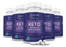 Load image into Gallery viewer, 5 bottles of Slim Fusion Keto ACV Pills 1275MG