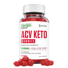 Load image into Gallery viewer, 1 bottle Simpli Health Keto ACV Gummies