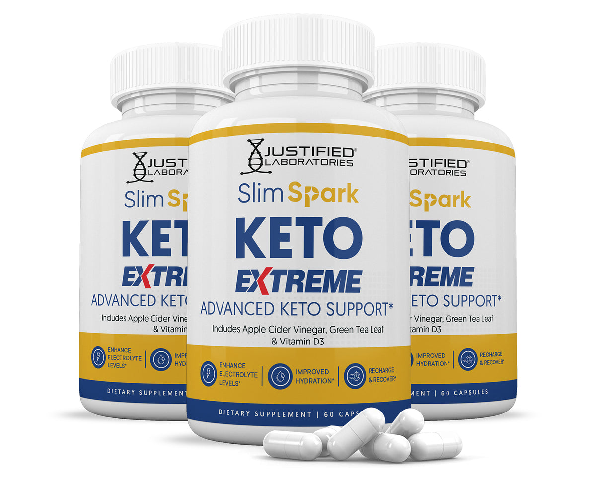 Slim Spark Keto Acv Extreme Pills 1675mg Justified Laboratories