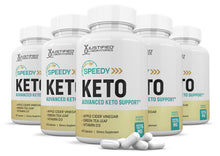 Load image into Gallery viewer, 5 bottles of Speedy Keto ACV Pills 1275MG