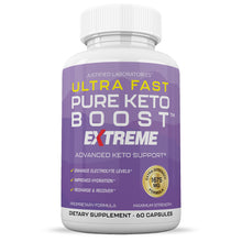 Laden Sie das Bild in den Galerie-Viewer, Front of Ultra Fast Pure Keto Boost Keto ACV Extreme Pills 1675MG