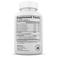 Load image into Gallery viewer, Supplement Facts of X10 Boost Keto ACV Extreme Pills 1675MG