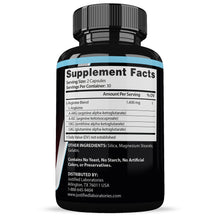 Load image into Gallery viewer, Supplement Facts of XL Real Muscle Gainer Max Men’s Health Supplement 1600mg