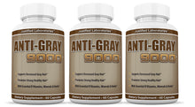 Afbeelding in Gallery-weergave laden, 3 bottles of Anti Gray Hair 9000 Assist In Restoring Natural Hair Color and Helps Reduce Gray Hair 60 Capsules