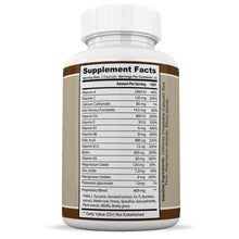 Afbeelding in Gallery-weergave laden, Supplement Facts of Anti Gray Hair 9000 Assist In Restoring Natural Hair Color and Helps Reduce Gray Hair 60 Capsules