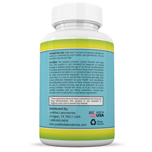 Load image into Gallery viewer, Suggested Use and warnings of Colon Cleanse 1800 Max Detox Cleanse All Natural with Acai Fruit and Fennel Seeds 60 Capsules