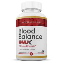 Load image into Gallery viewer, Front facing image of Blood Balance Max Advanced Formula 1295MG