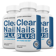 Carica l'immagine nel visualizzatore di Gallery, 3 bottles of Clear Nails Plus 1.5 Billion CFU Probiotic Pills