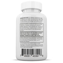 Laden Sie das Bild in den Galerie-Viewer, Suggested Use and Warnings of 3 X Stronger Clear Nails Plus Max 40 Billion CFU Probiotic