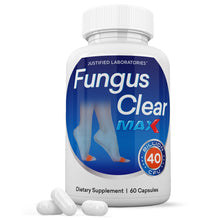 Laden Sie das Bild in den Galerie-Viewer, 1 bottle of 3 X Stronger Fungus Clear Max 40 Billion CFU Probiotic Pills