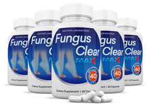 Laden Sie das Bild in den Galerie-Viewer, 5 bottles of 3 X Stronger Fungus Clear Max 40 Billion CFU Probiotic Pills