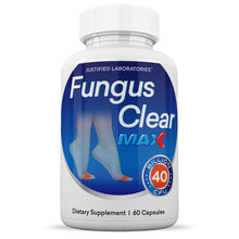 Laden Sie das Bild in den Galerie-Viewer, Front facing image of 3 X Stronger Fungus Clear Max 40 Billion CFU Probiotic Pills