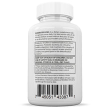 Laden Sie das Bild in den Galerie-Viewer, Suggested Use and warnings of 3 X Stronger Fungus Clear Max 40 Billion CFU Probiotic Pills