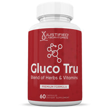 Load image into Gallery viewer, Front facing image of Gluco Tru Premium Formula 688MG