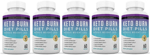 5 bottles of Keto Burn Keto Pills 