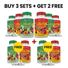 Afbeelding in Gallery-weergave laden, Buy 3 sets + Get 2 sets free Vital Fruits &amp; Veggies Supplement Set